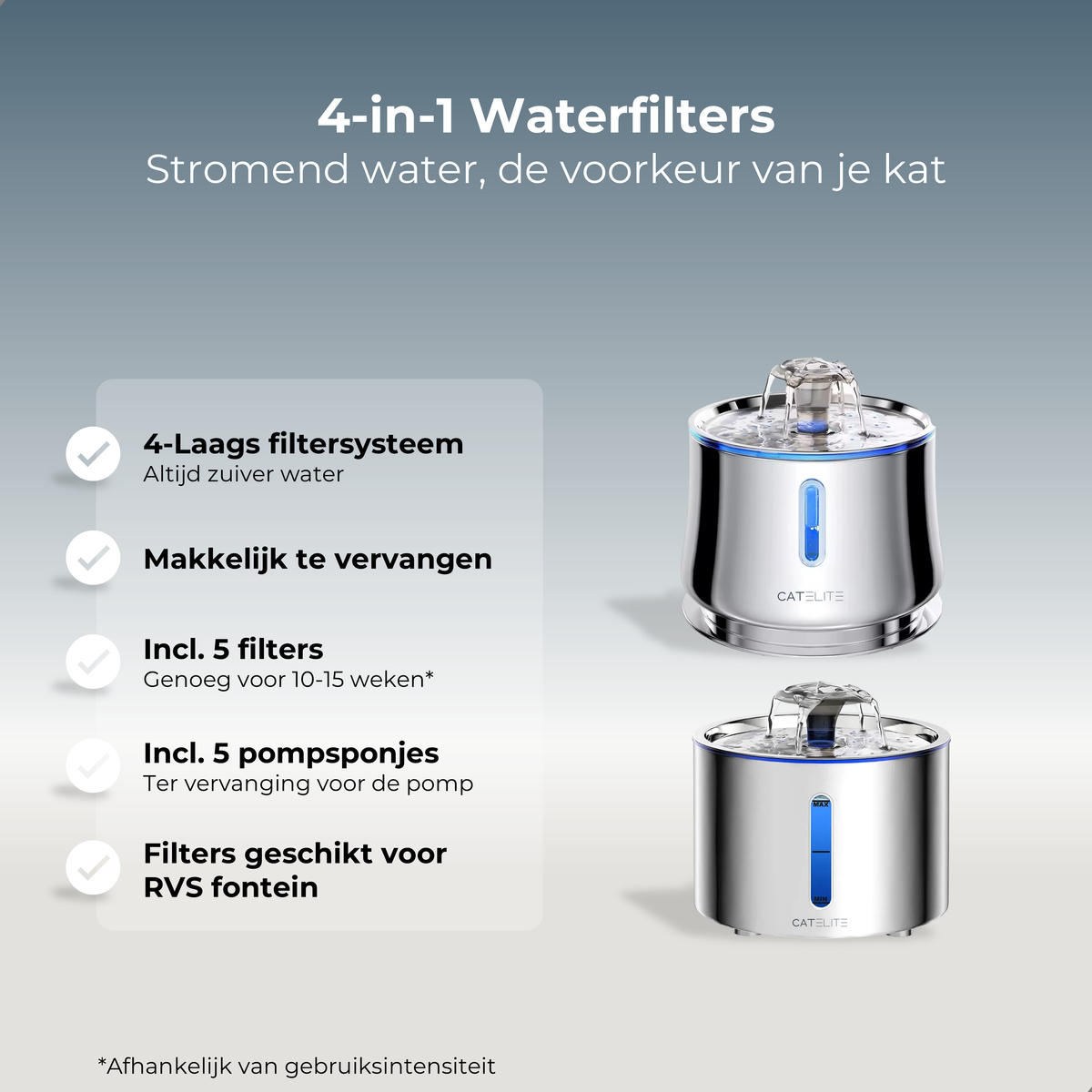 Filters Drinkfontein Mist