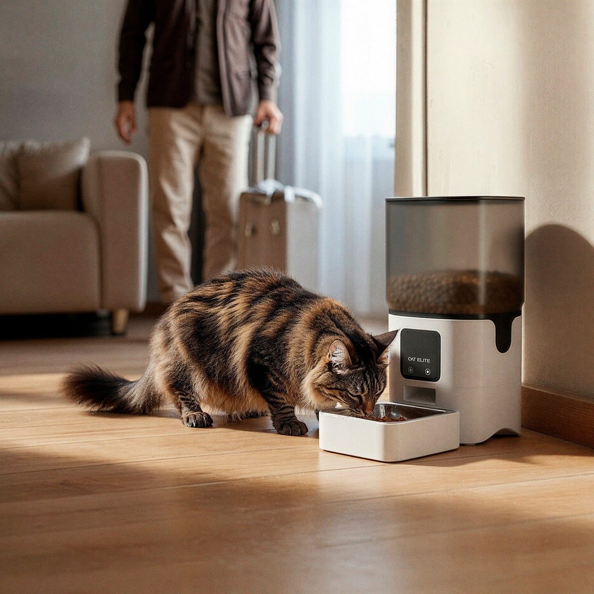 Bundel | Core Enkele Voerautomaat & Wave Drinkfontein