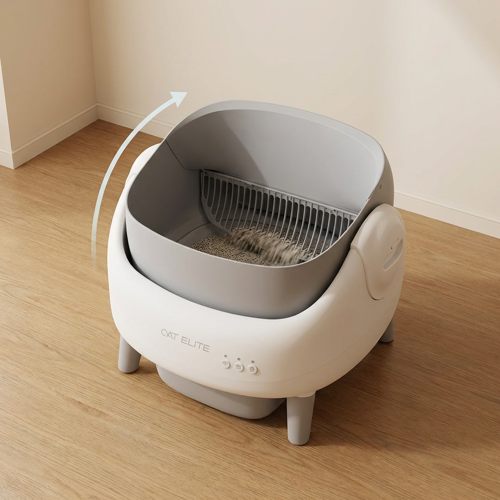 Ease Automatische Kattenbak Zelfreinigend