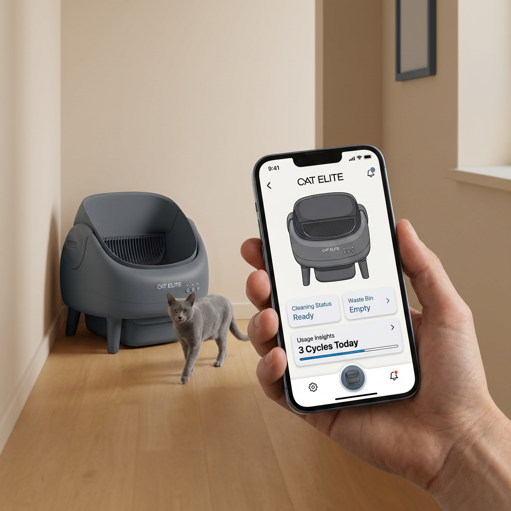 Ease Automatische Kattenbak Zelfreinigend