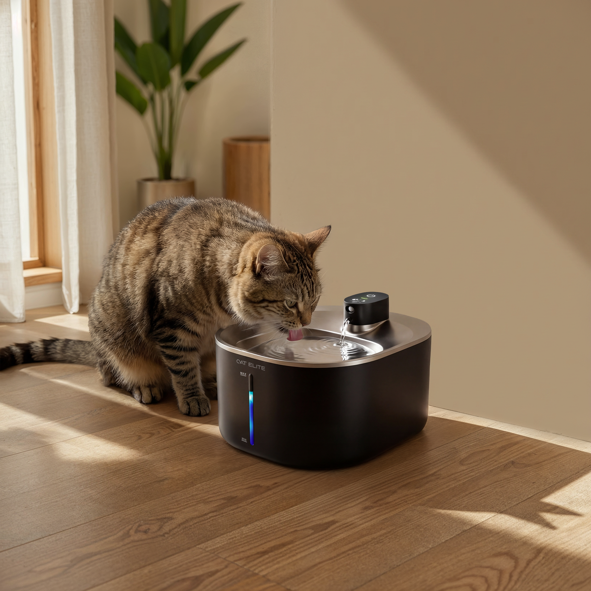 Bundel | Sync Dubbele Voerautomaat & Stream Drinkfontein RVS