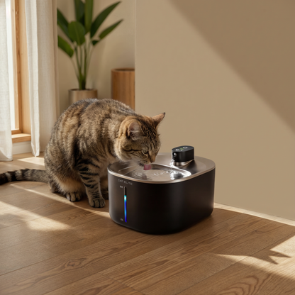 Bundel | Ease Automatische Kattenbak, Sync Enkele Voerautomaat & Stream Drinkfontein