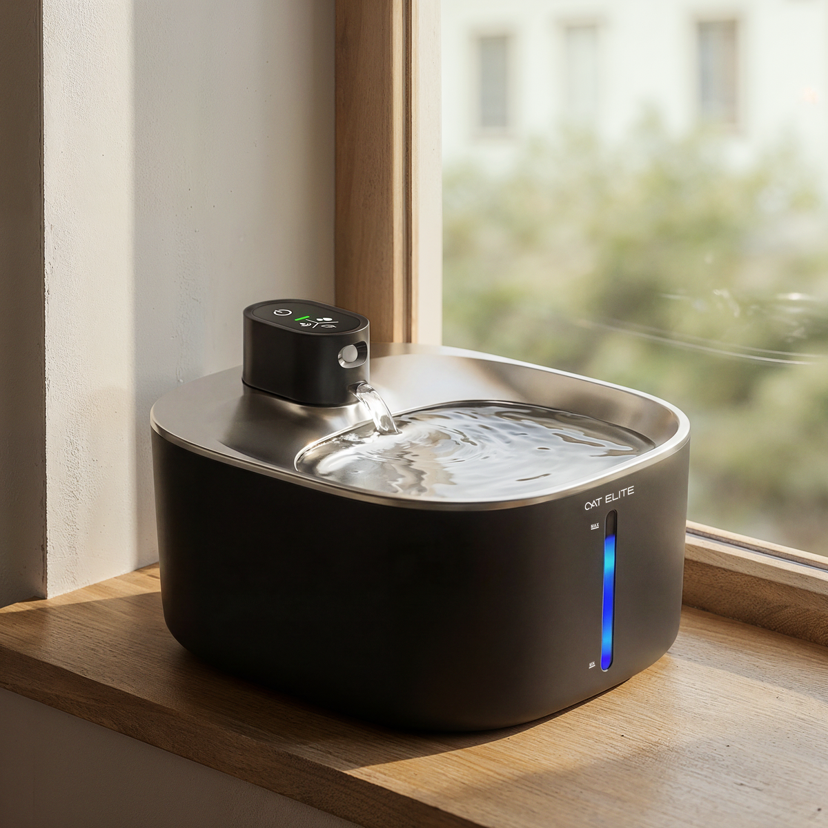 Bundel | Sync Dubbele Voerautomaat & Stream Drinkfontein RVS