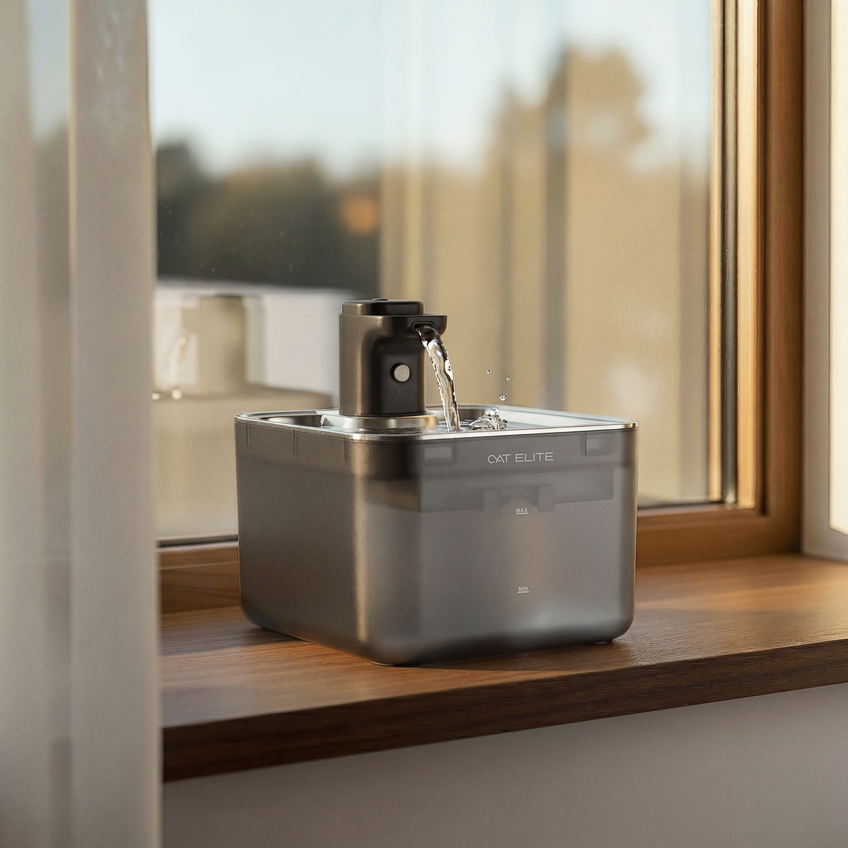 Bundel | Core Enkele Voerautomaat & Wave Drinkfontein